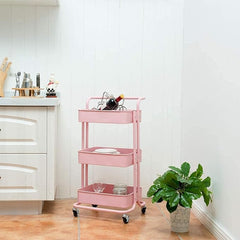 3 Tier Trolley Storage space-saving trolley for bedroom